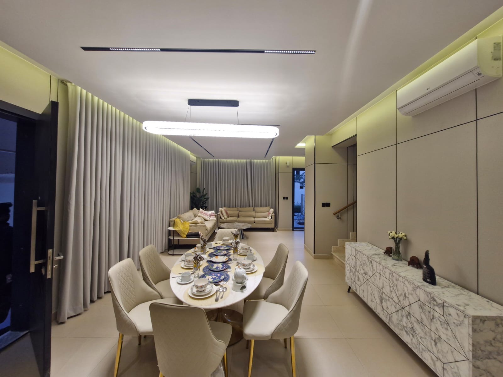 ✨ Luxurious Fully Furnished 3BD Duplex Villa for Rent in Sedra +Helper Room (ROSHN) 🏡